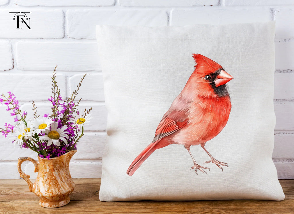 Beautiful Cardinal Bird Clipart Bundle