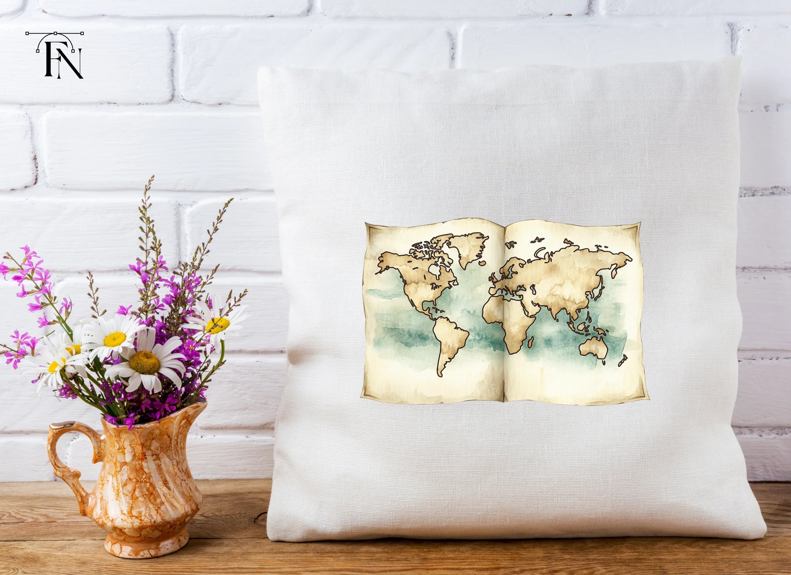 World Map Clipart Bundle