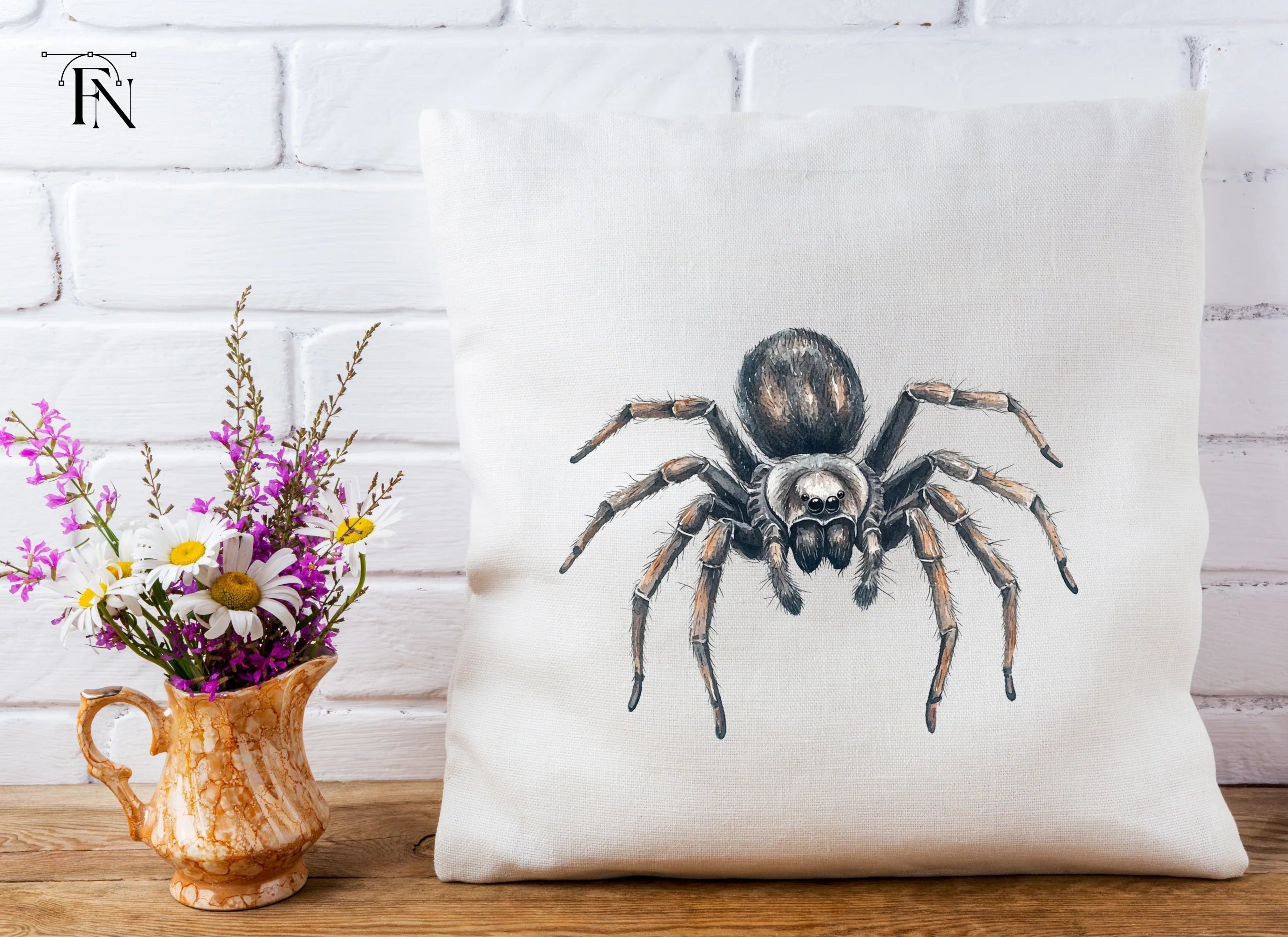 Realistic Spider Clipart Bundle