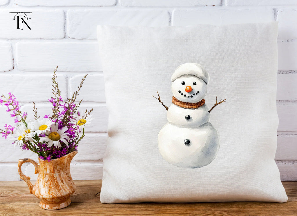 Cute Snowman Clipart Bundle