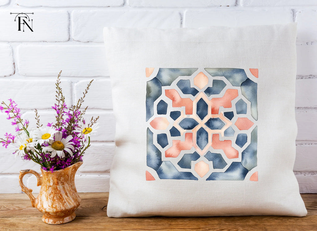 Moroccan Tile Clipart Bundle