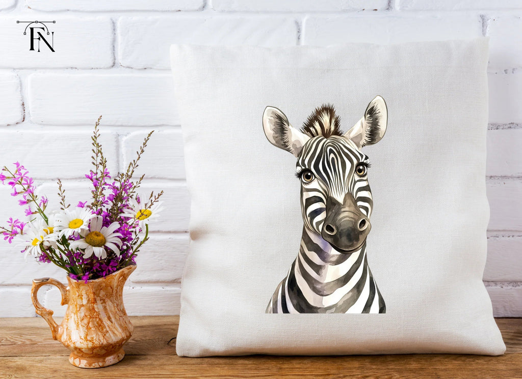Cute Zebra Head Clipart Bundle