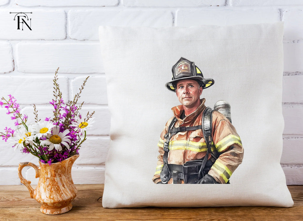 Diverse Firefighter Clipart Bundle