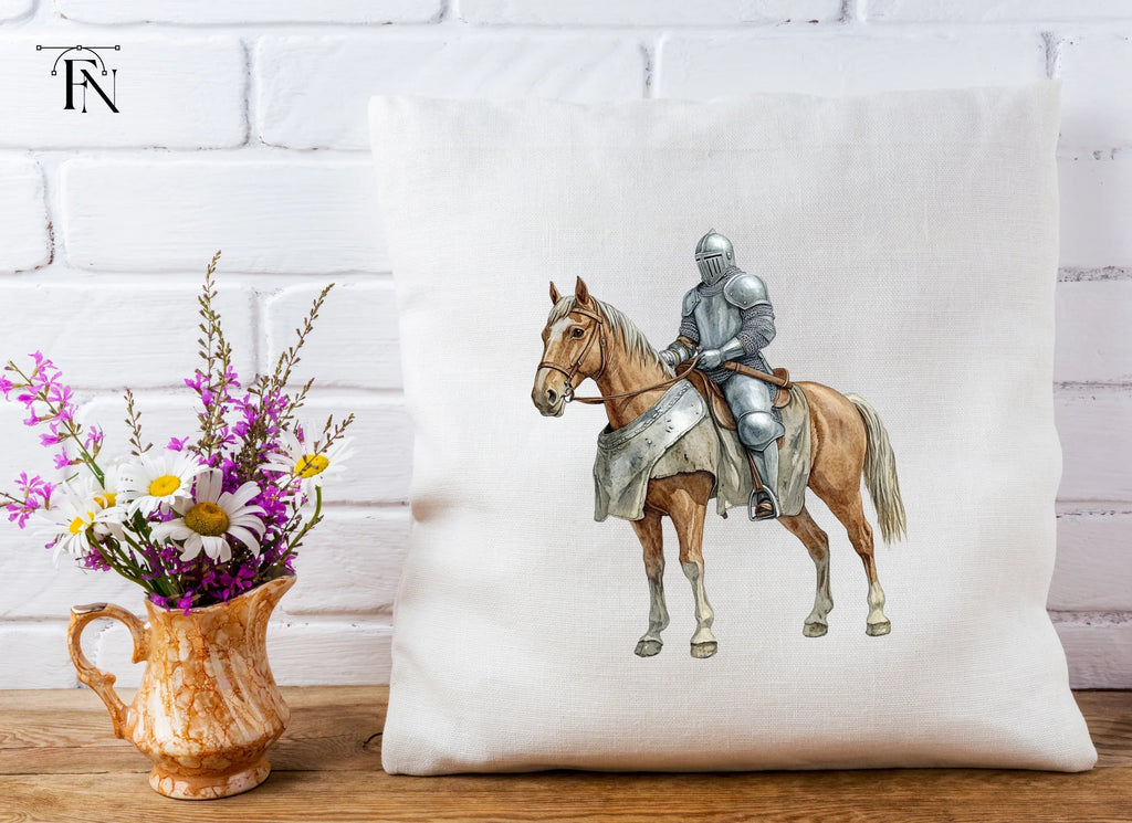 Medieval Knights on Horseback Clipart Bundle