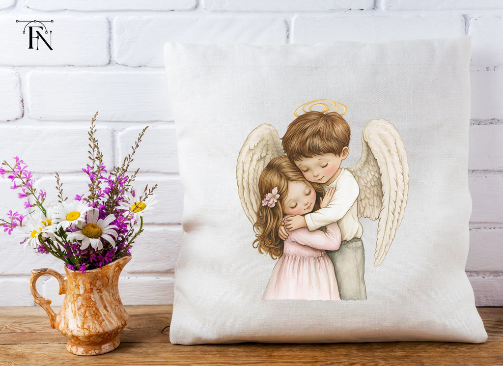 Sweet Angel Hugs Clipart Bundle