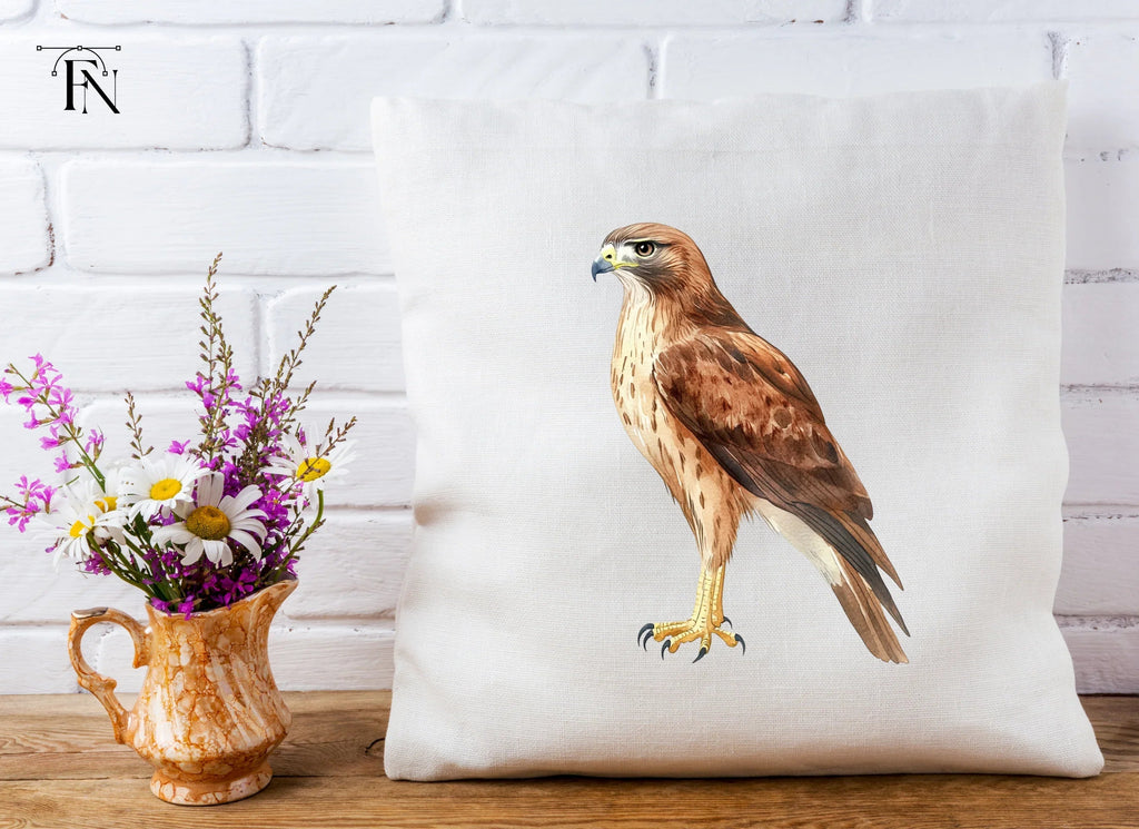 Majestic Brown Hawk Bird Clipart Bundle
