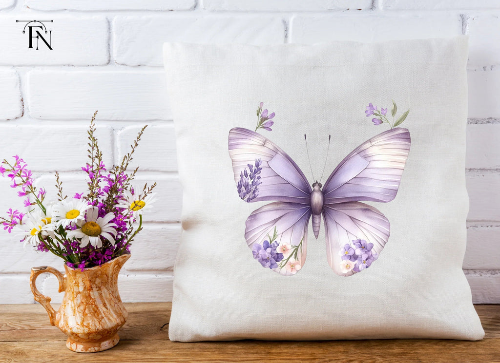 Butterfly Floral Wings Clipart Bundle