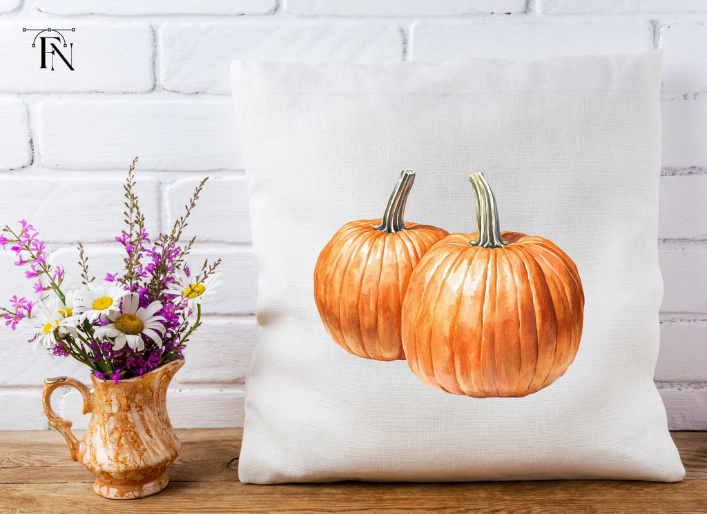 Autumn Harvest Pumpkin Clipart Bundle