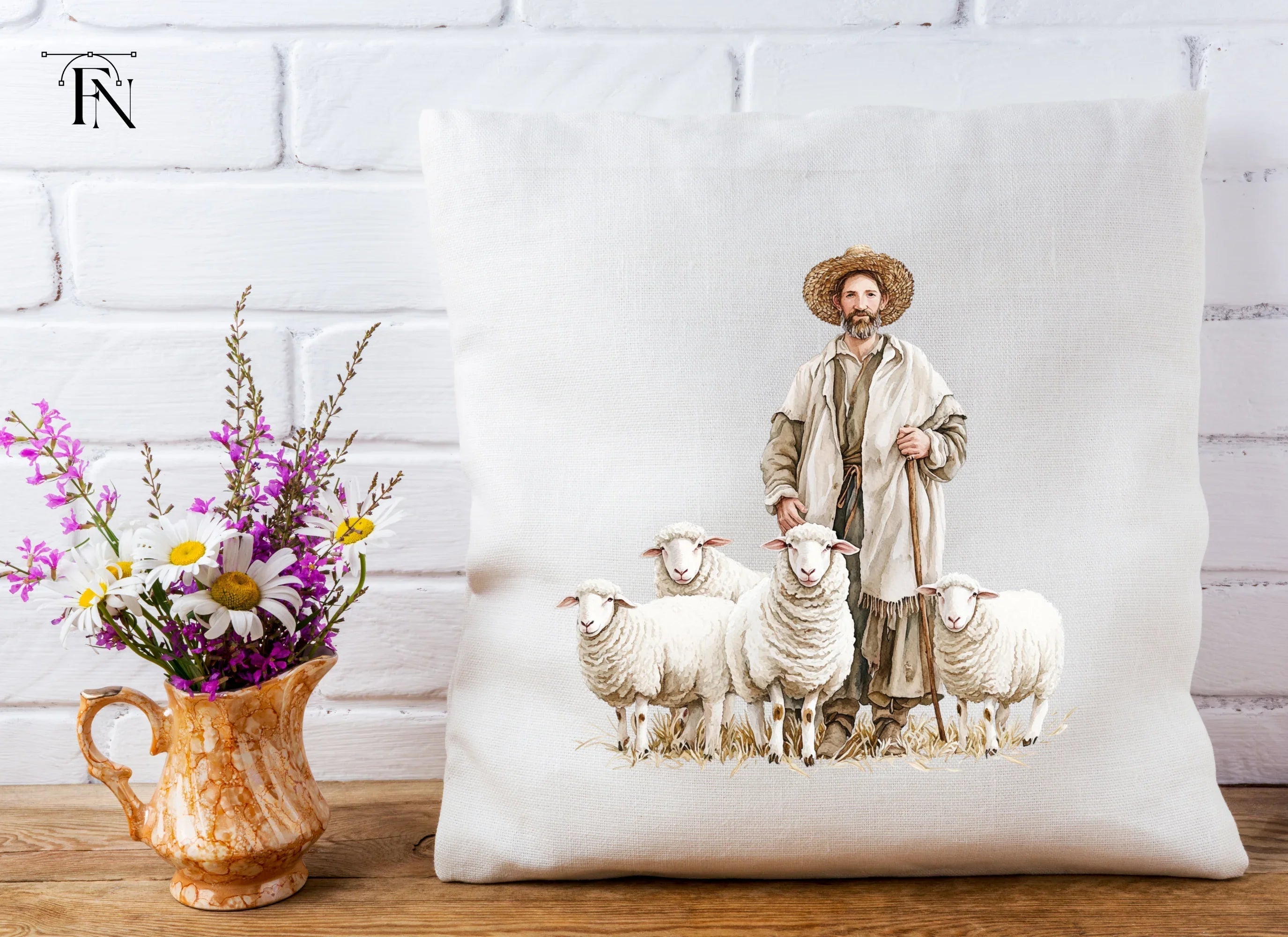 Shepherds and Flocks Clipart Bundle
