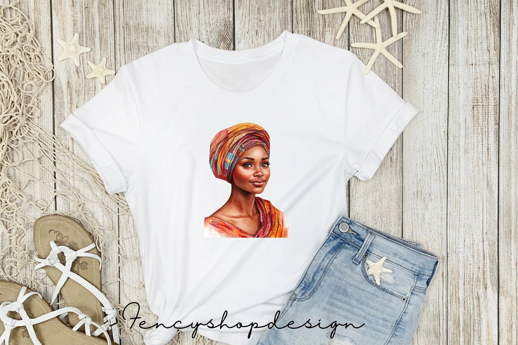 Diverse Women Turban Clipart Bundle