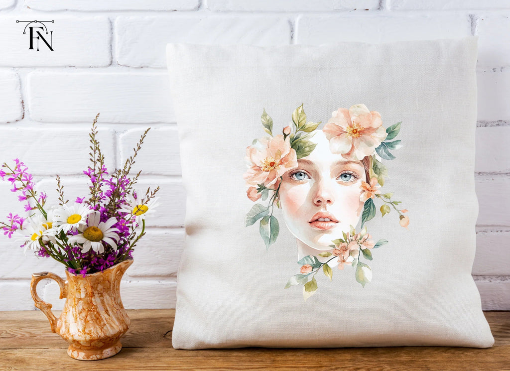 Floral Women Clipart Bundle