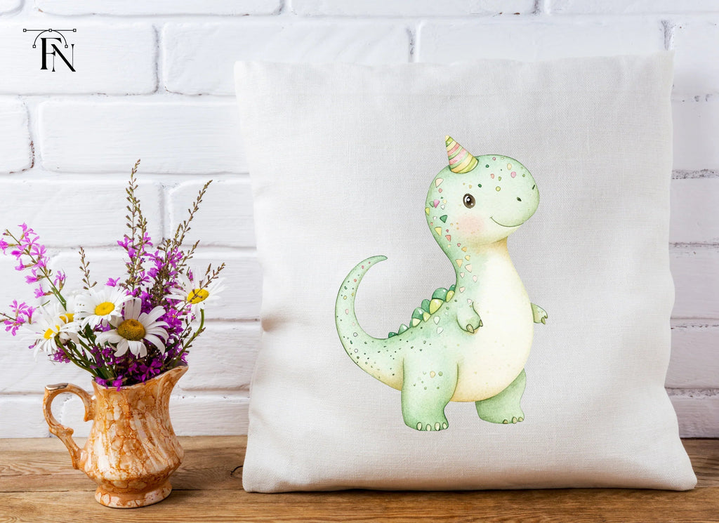 Adorable Baby Dinosaur Birthday Clipart Bundle