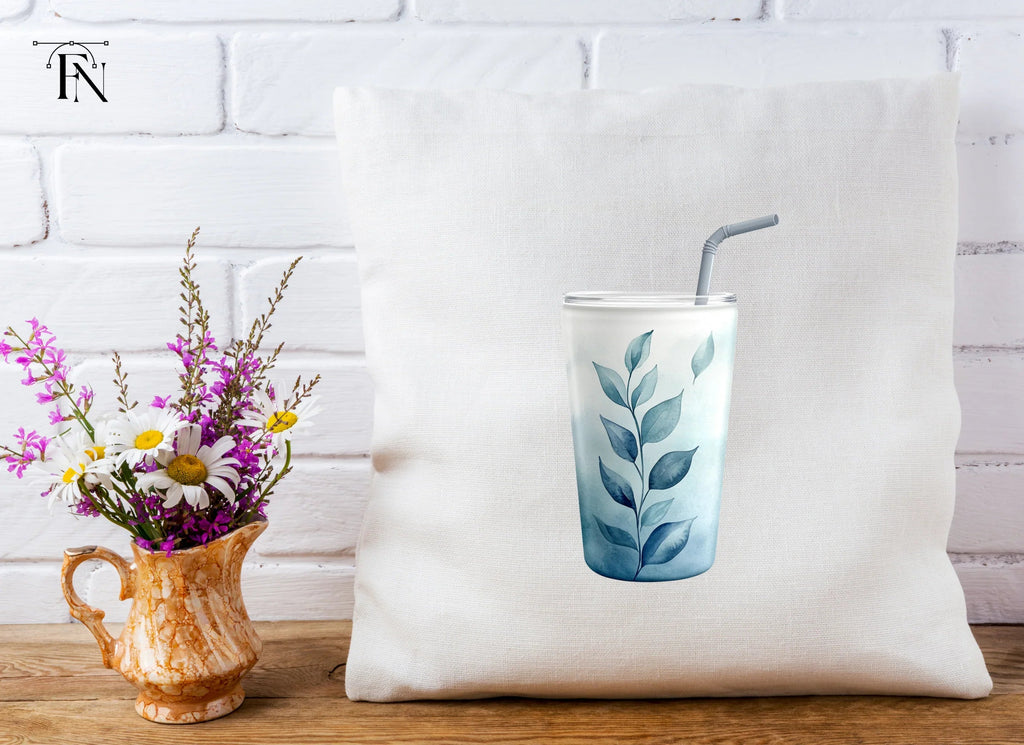 Leaf Tumbler Clipart Bundle