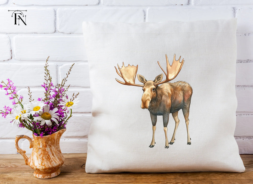 Moose Standing Clipart Bundle