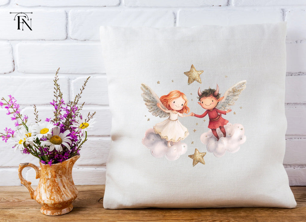 Angels and Devils Clipart Bundle