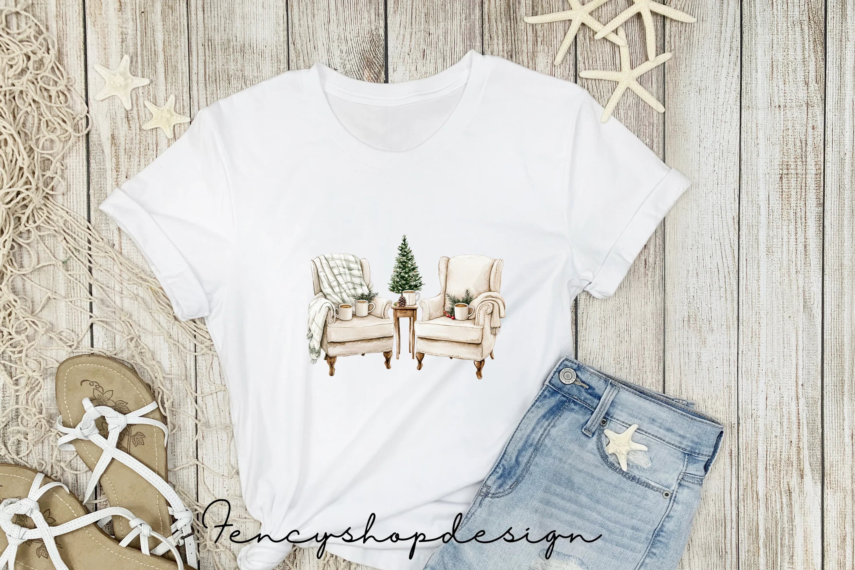 Cozy Christmas Clipart Bundle