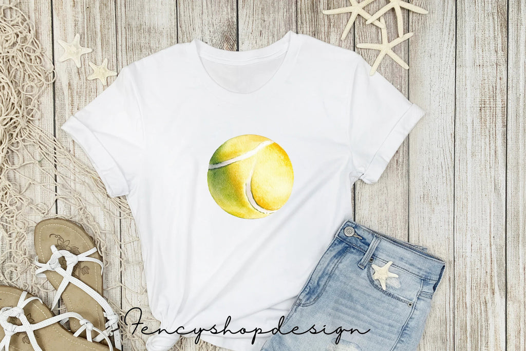 Tennis Ball Clipart Bundle