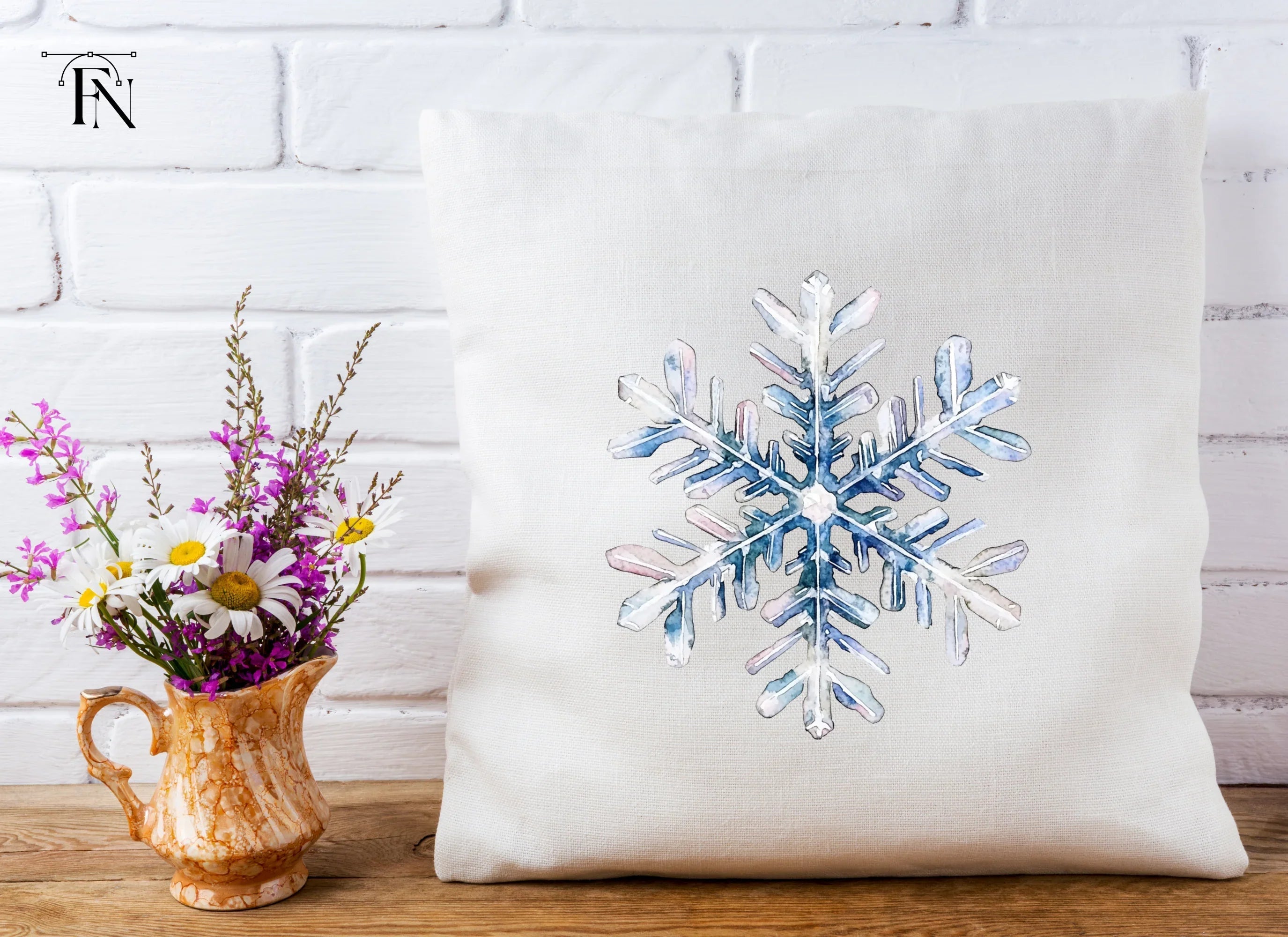 Snowflake Clipart Bundle