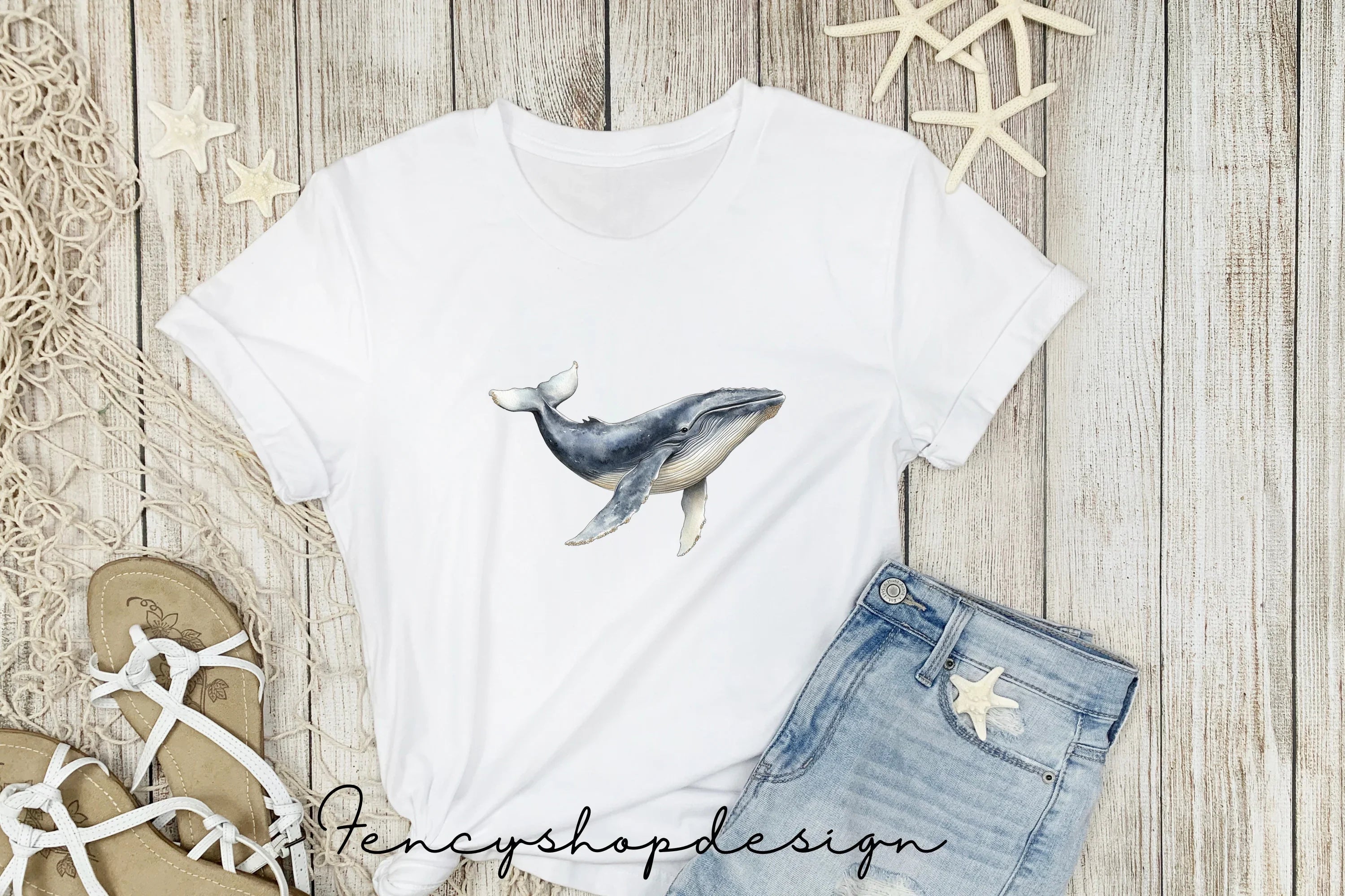 Whale Clipart Bundle