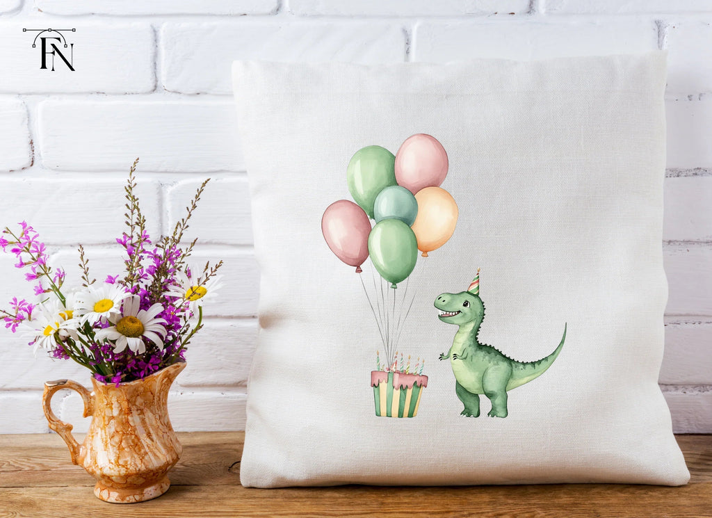 Cute Dinosaur Birthday Party Clipart Bundle