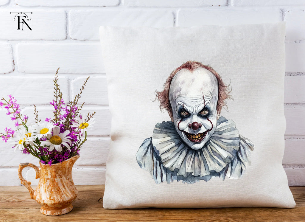 Creepy Clown Clipart Bundle