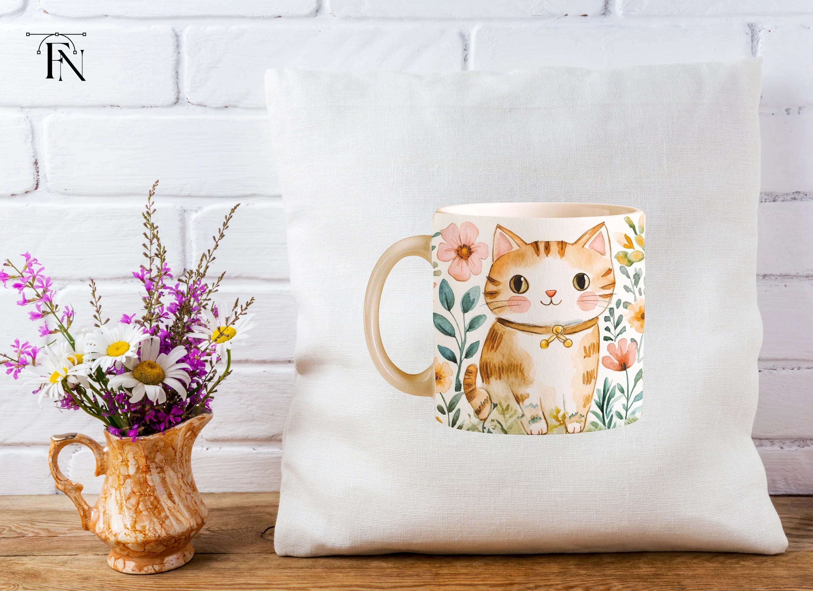 Charming Cat Designs Clipart Bundle