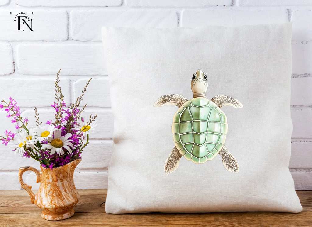 Adorable Baby Sea Turtle Clipart Bundle