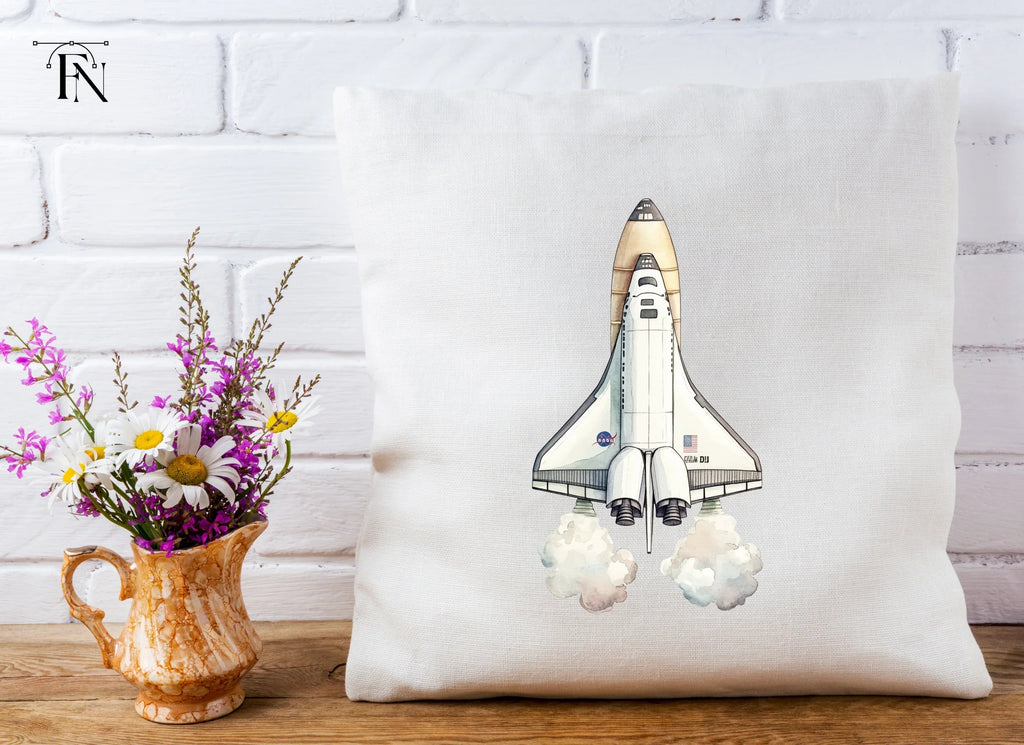 Space Shuttle Launch Clipart Bundle