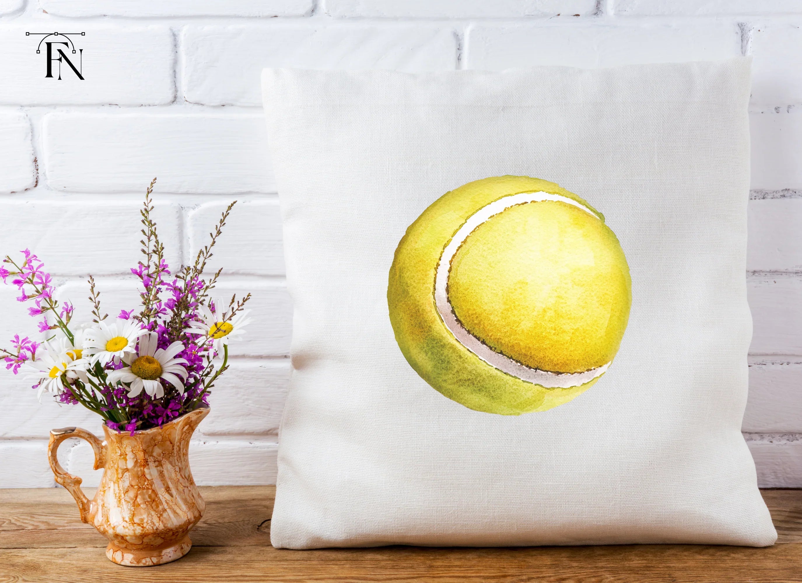 Tennis Ball Clipart Bundle