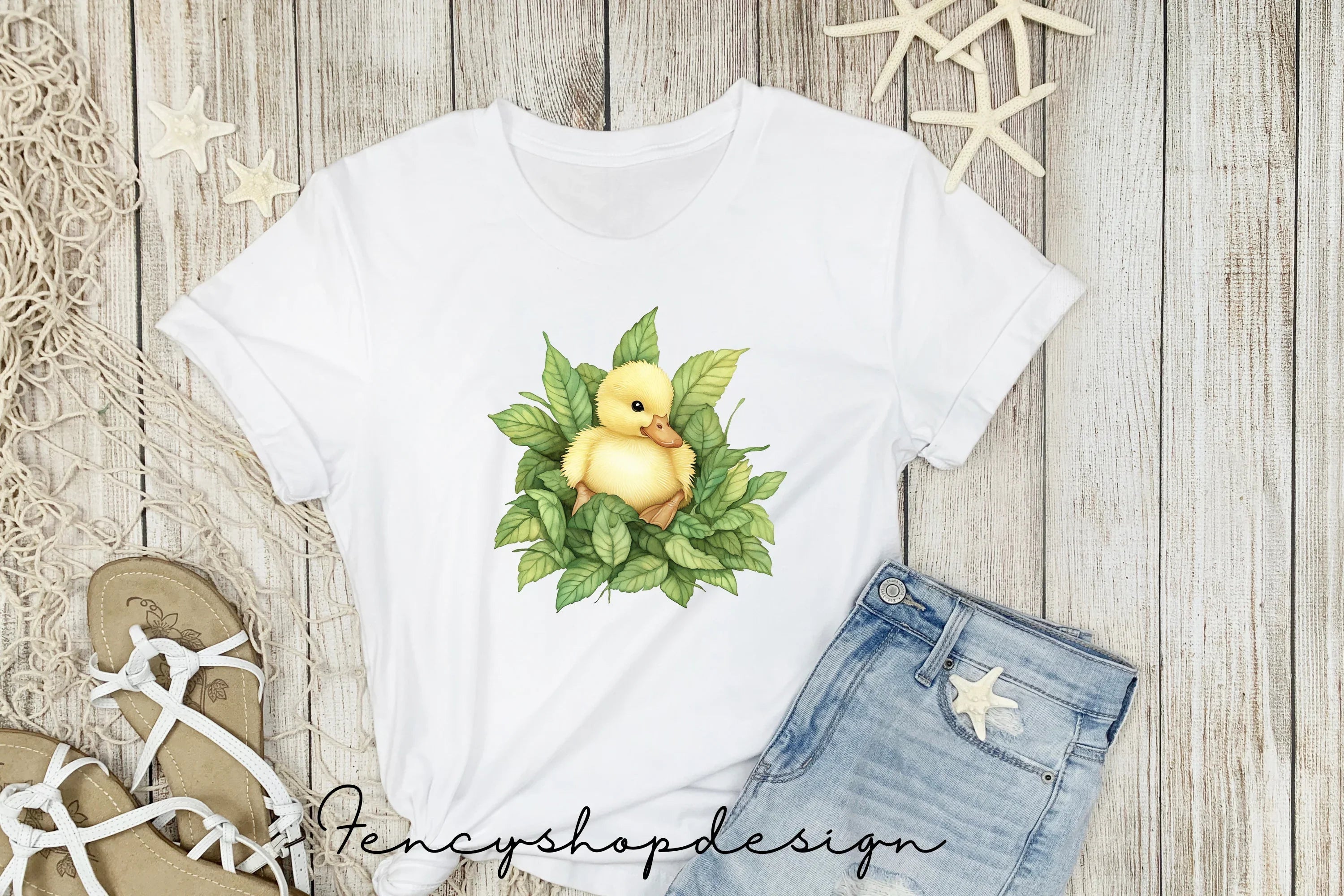 Adorable Duckling and Duck Clipart Bundle