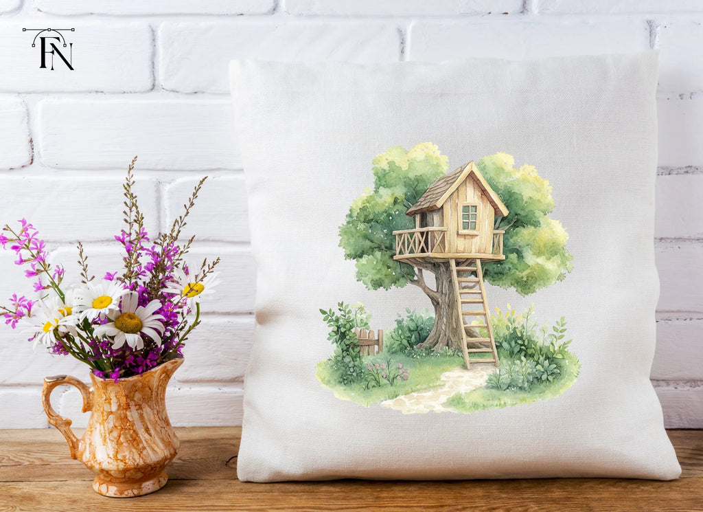 Charming Treehouse Clipart Bundle