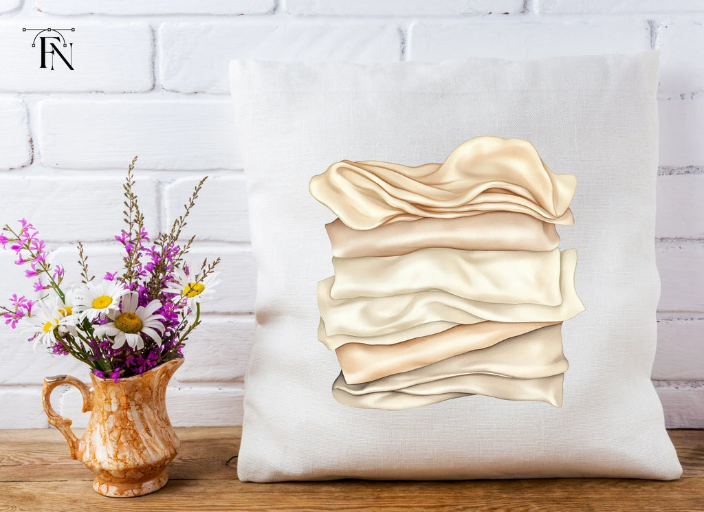 Stacked Fabric Clipart Bundle