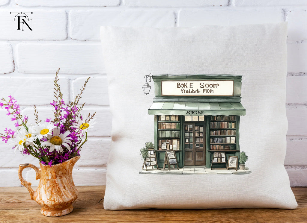 Charming Vintage Bookstore Clipart Bundle