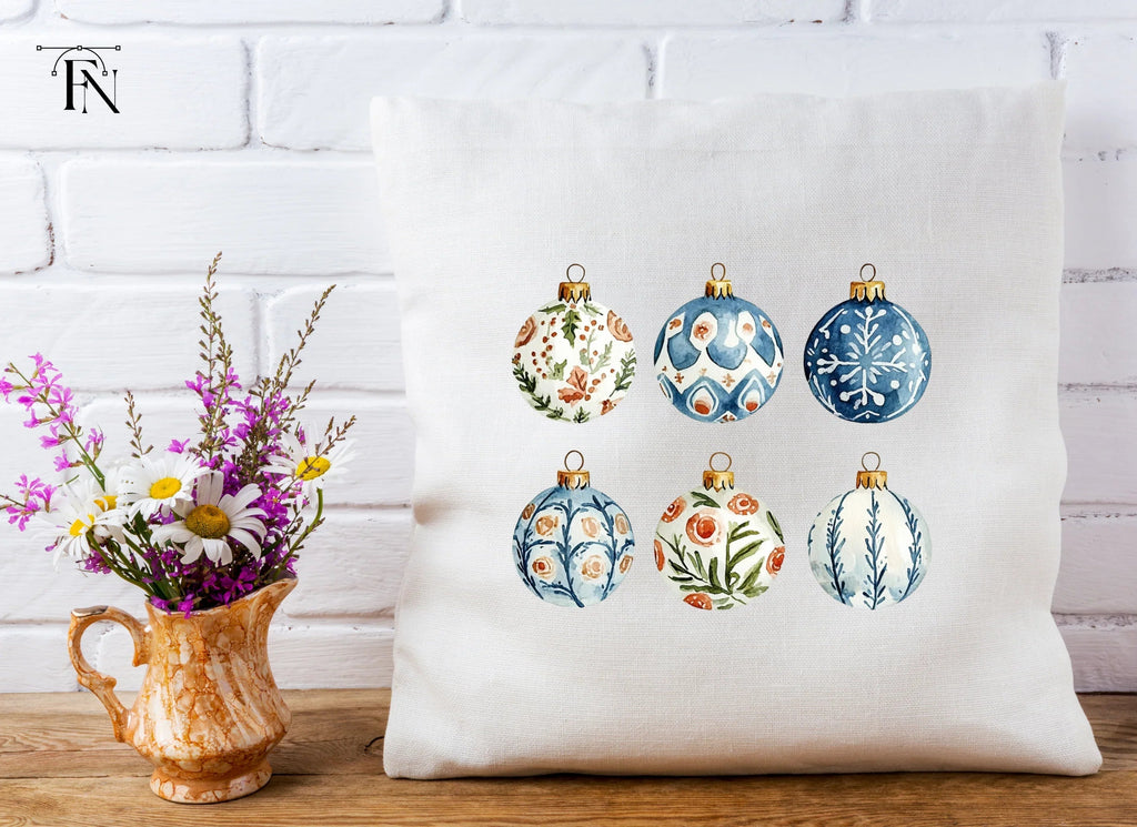 Christmas Ornaments Clipart Bundle