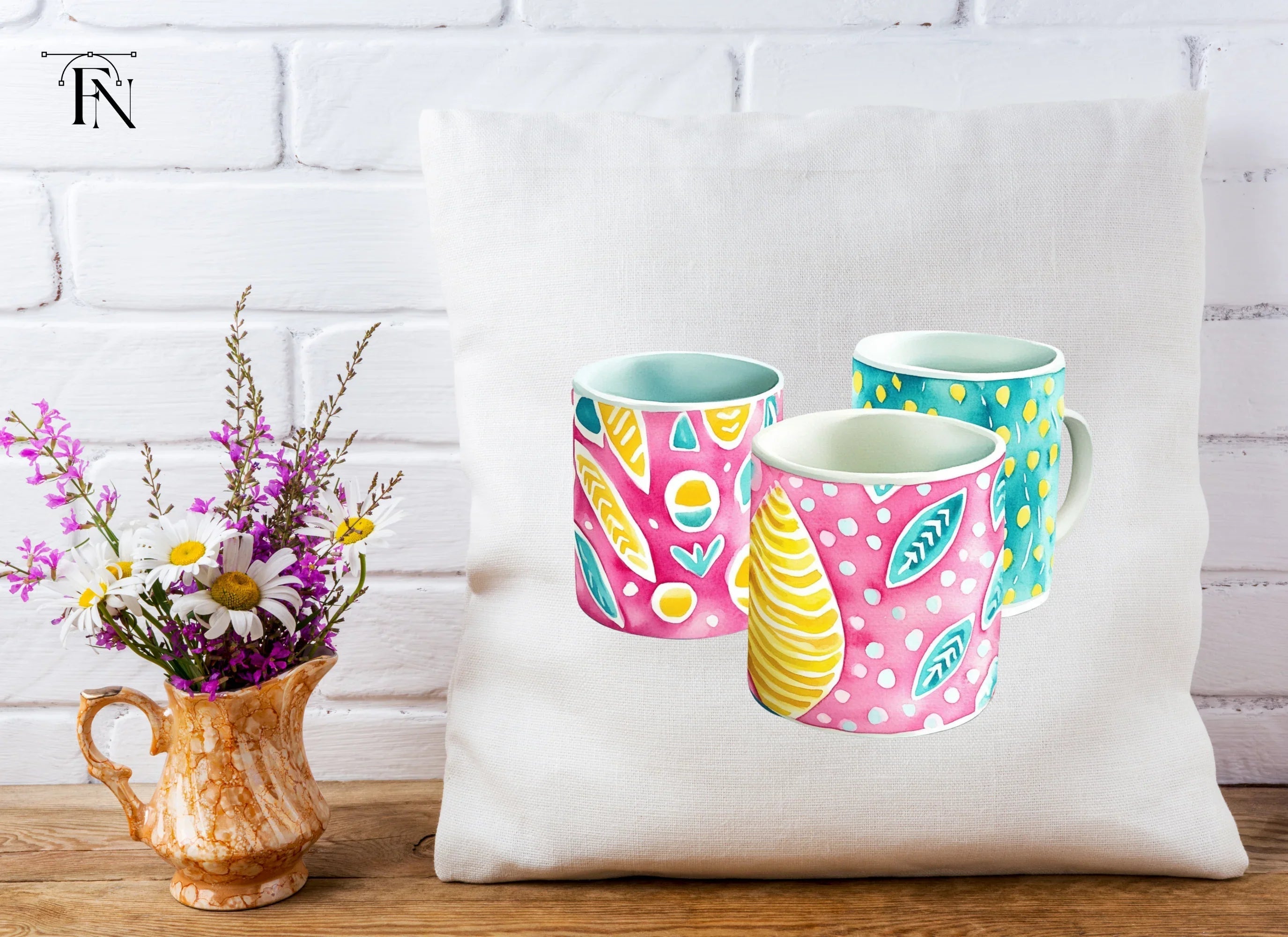 Abstract Pattern Clipart Bundle