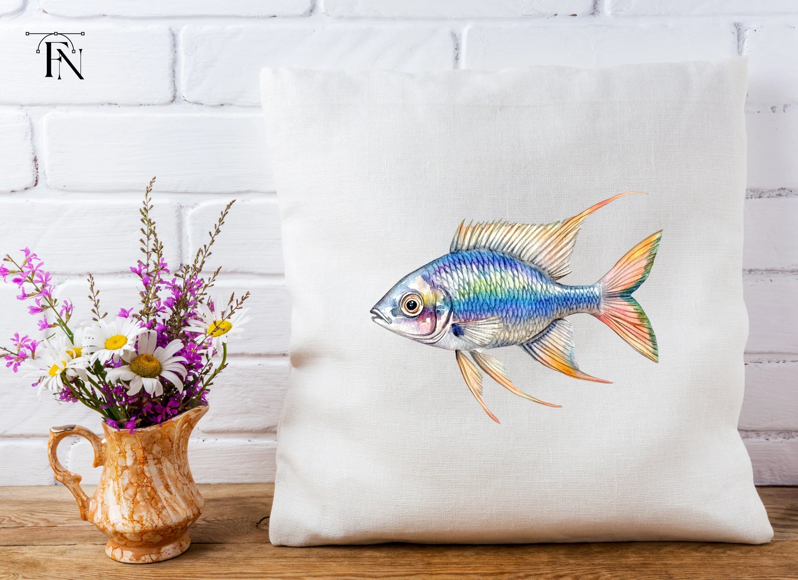 Vibrant Fish Clipart Bundle