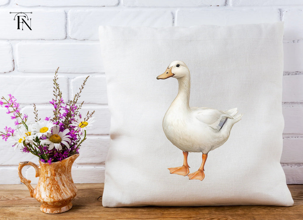 White Duck Clipart Bundle
