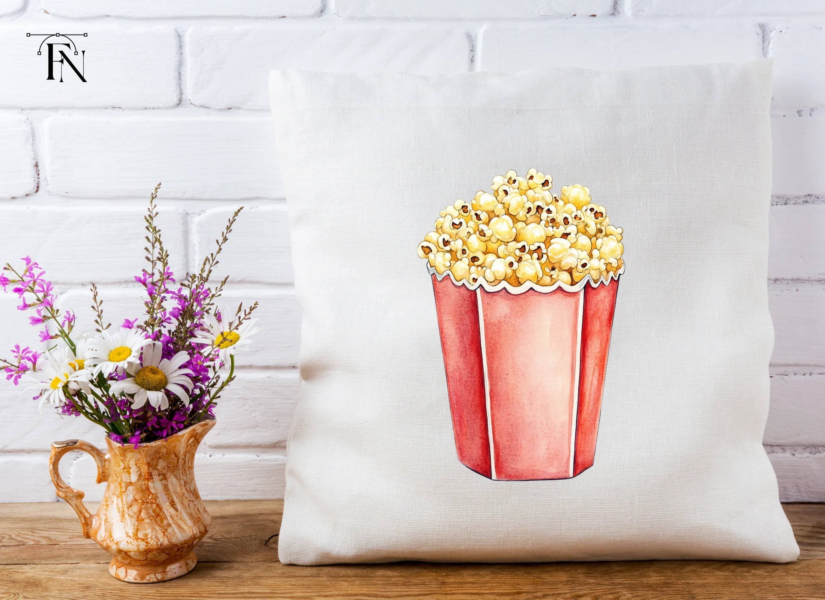 Delicious Popcorn Clipart Bundle