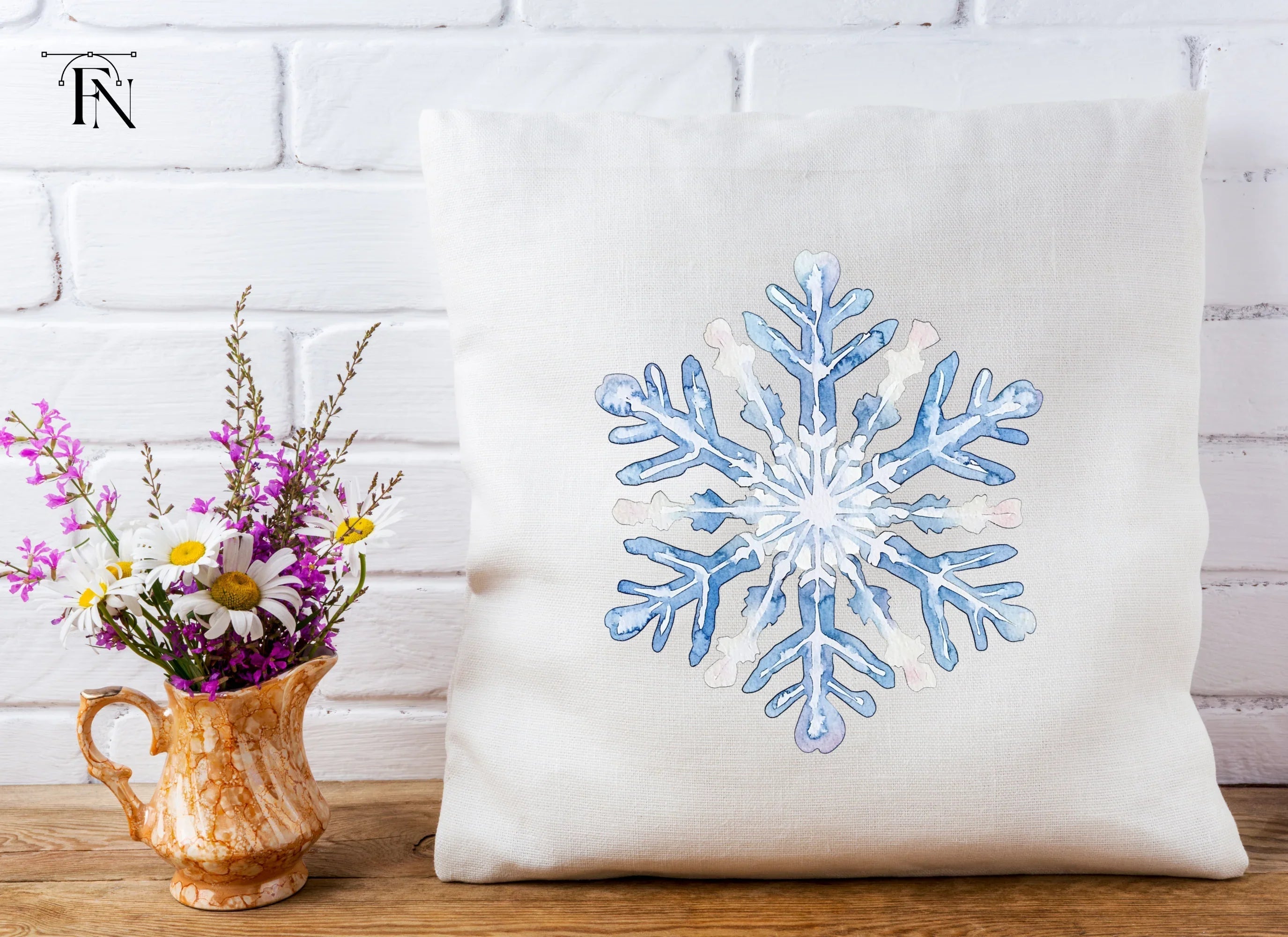 Snowflake Clipart Bundle