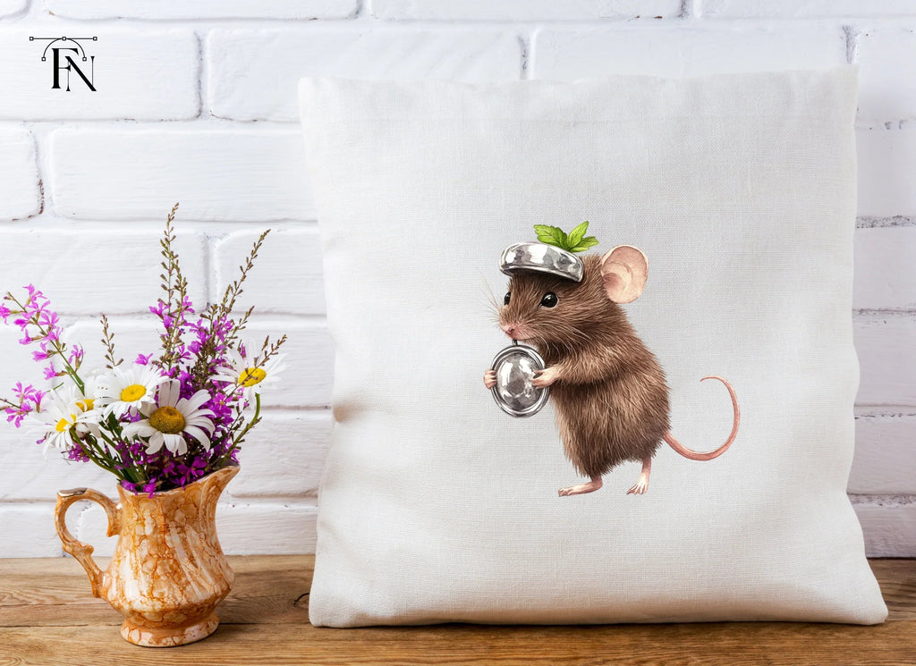 Cute Mice with Pot Helmets Clipart Bundle