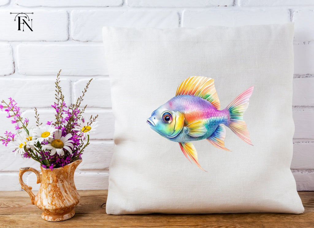 Colorful Goldfish Clipart Bundle