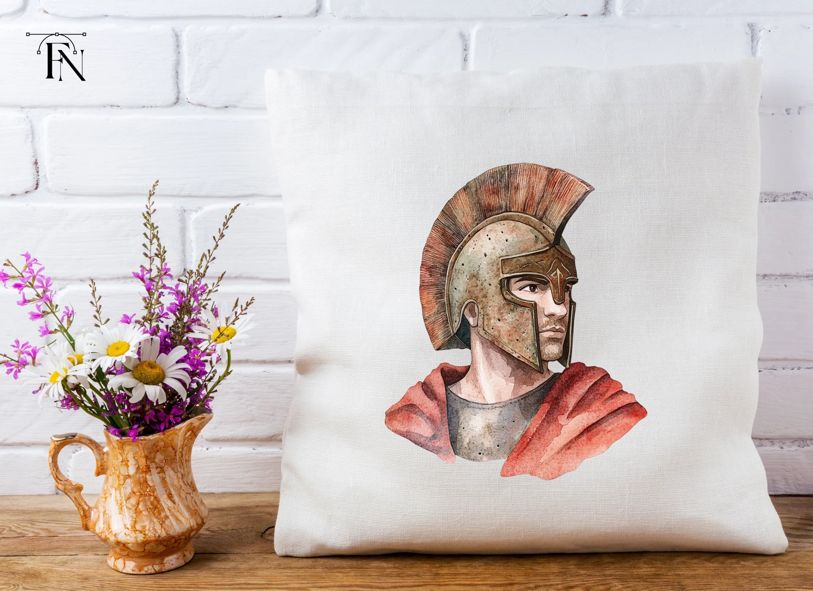 Historical Roman Soldier Profile Clipart Bundle
