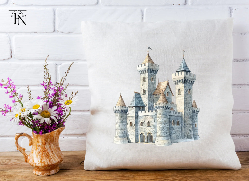 Fantasy Medieval Castle Clipart Bundle