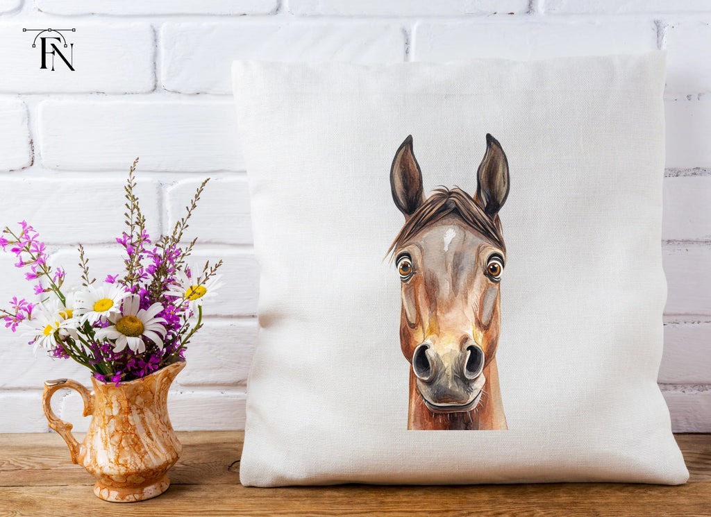 Realistic Horse Head Clipart Bundle