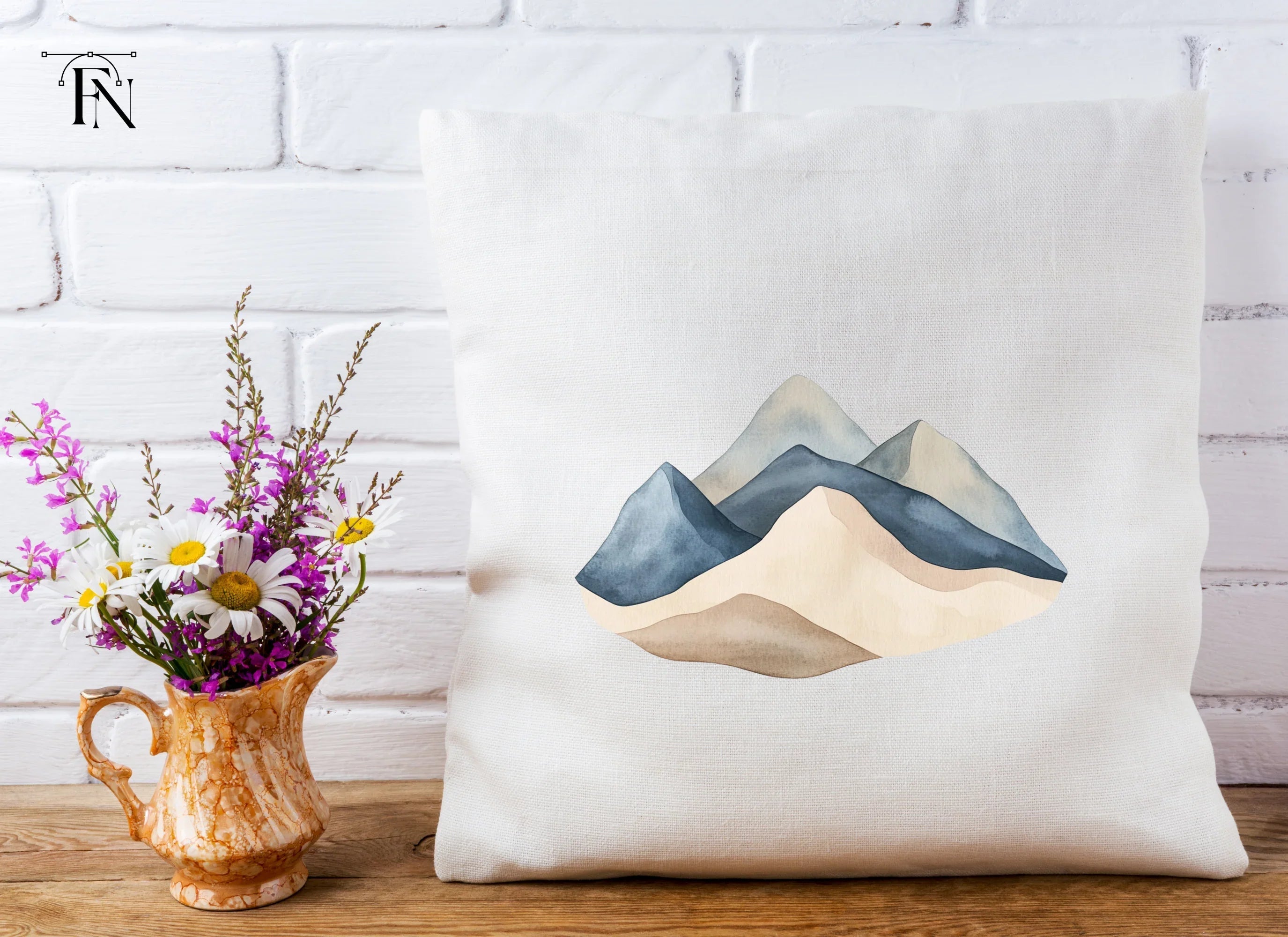 Abstract Mountain Clipart Bundle
