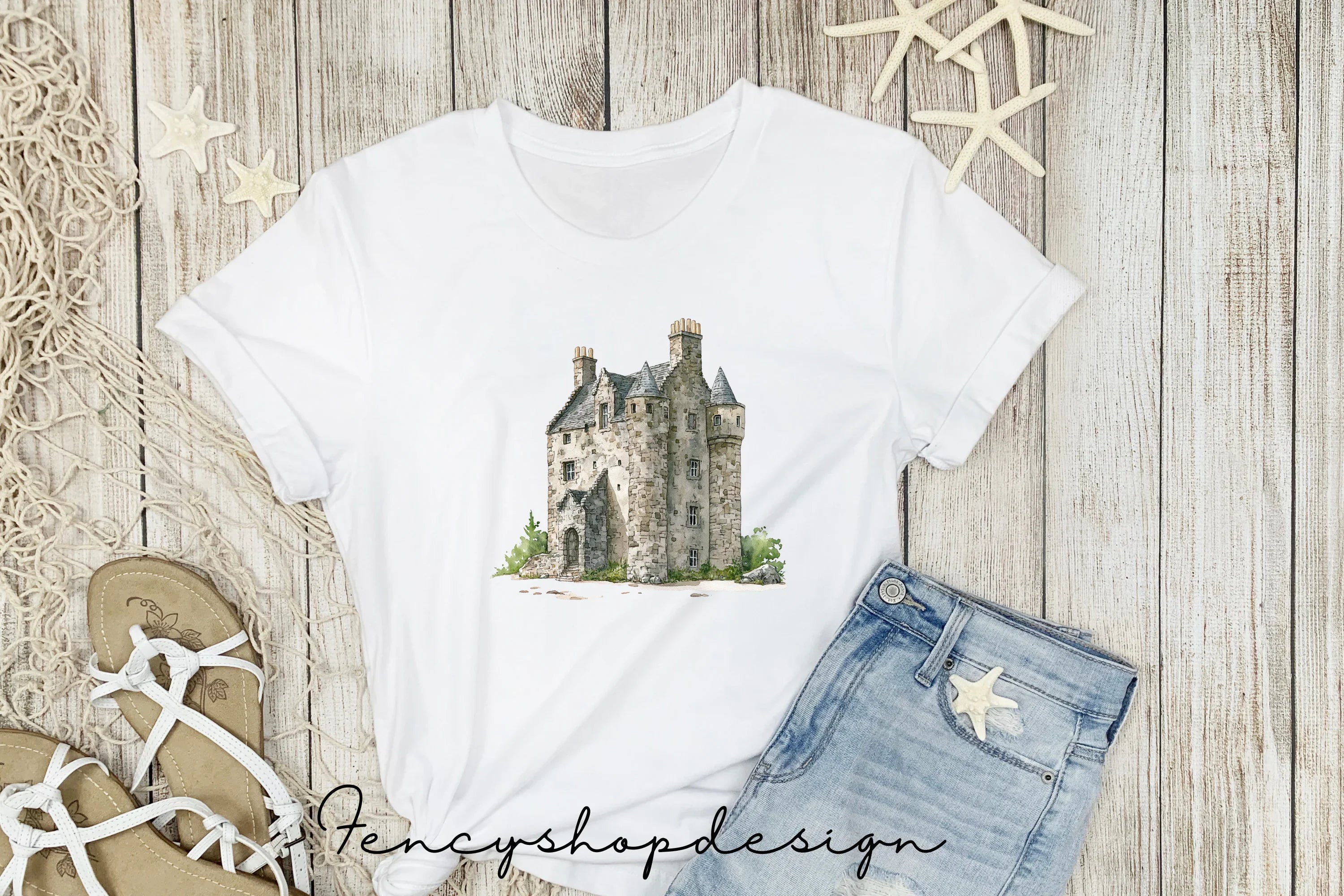 Medieval Castle Clipart Bundle