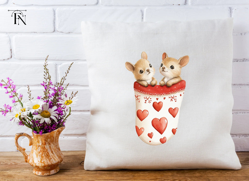 Adorable Hamster Valentine Clipart Bundle