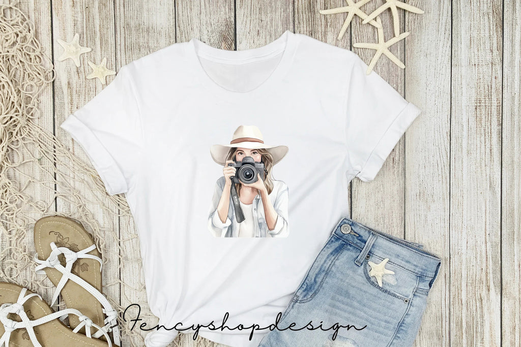 Photographer Girls Clipart Bundle