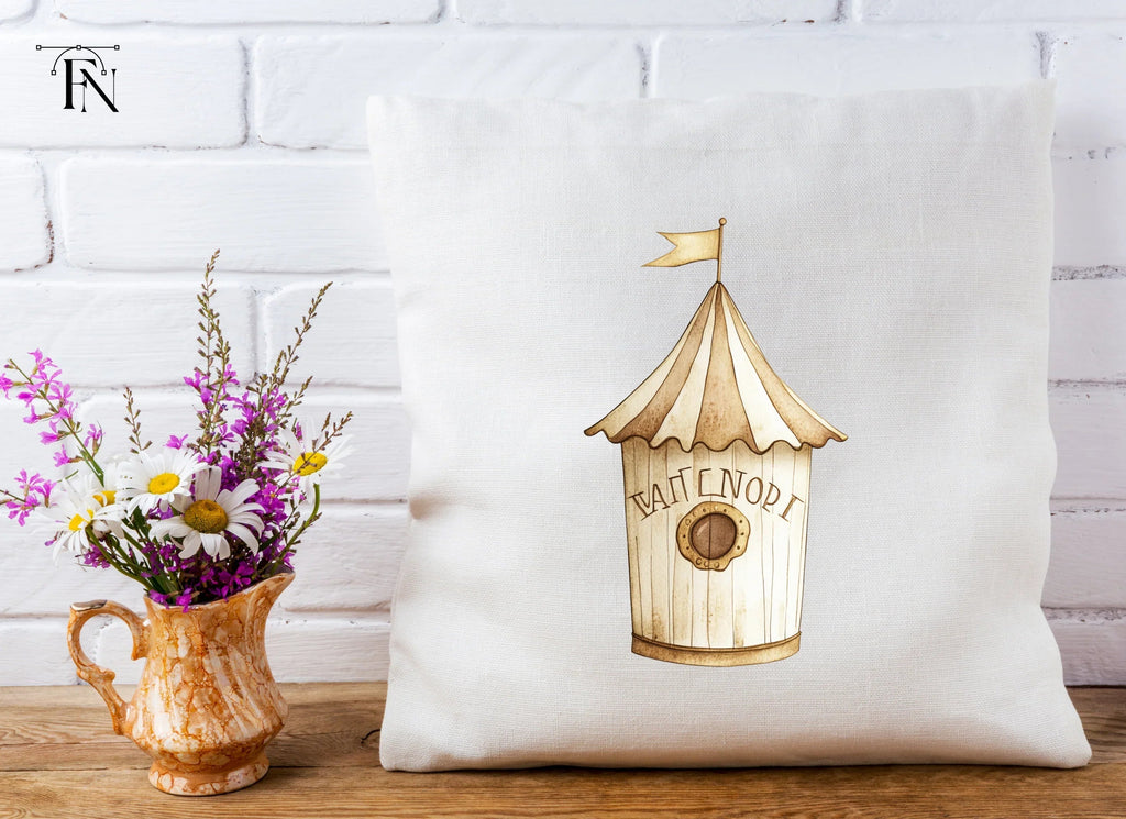 Circus Tent Birdhouse Clipart Bundle