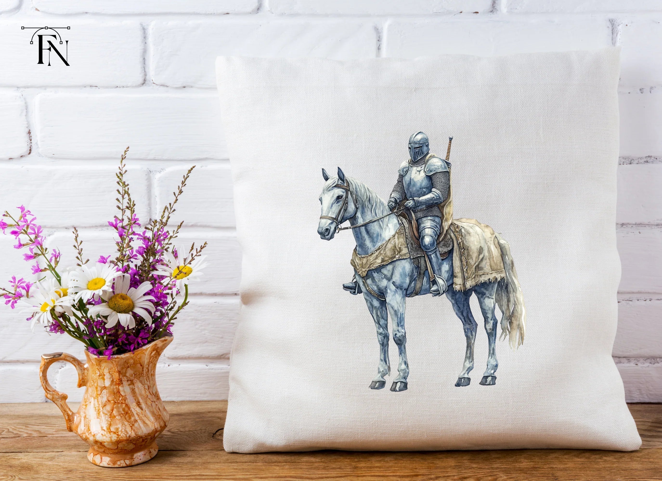 Knights on Horseback Clipart Bundle